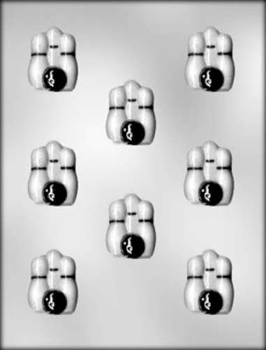 Bowling Pins Chocolate Mould - Click Image to Close